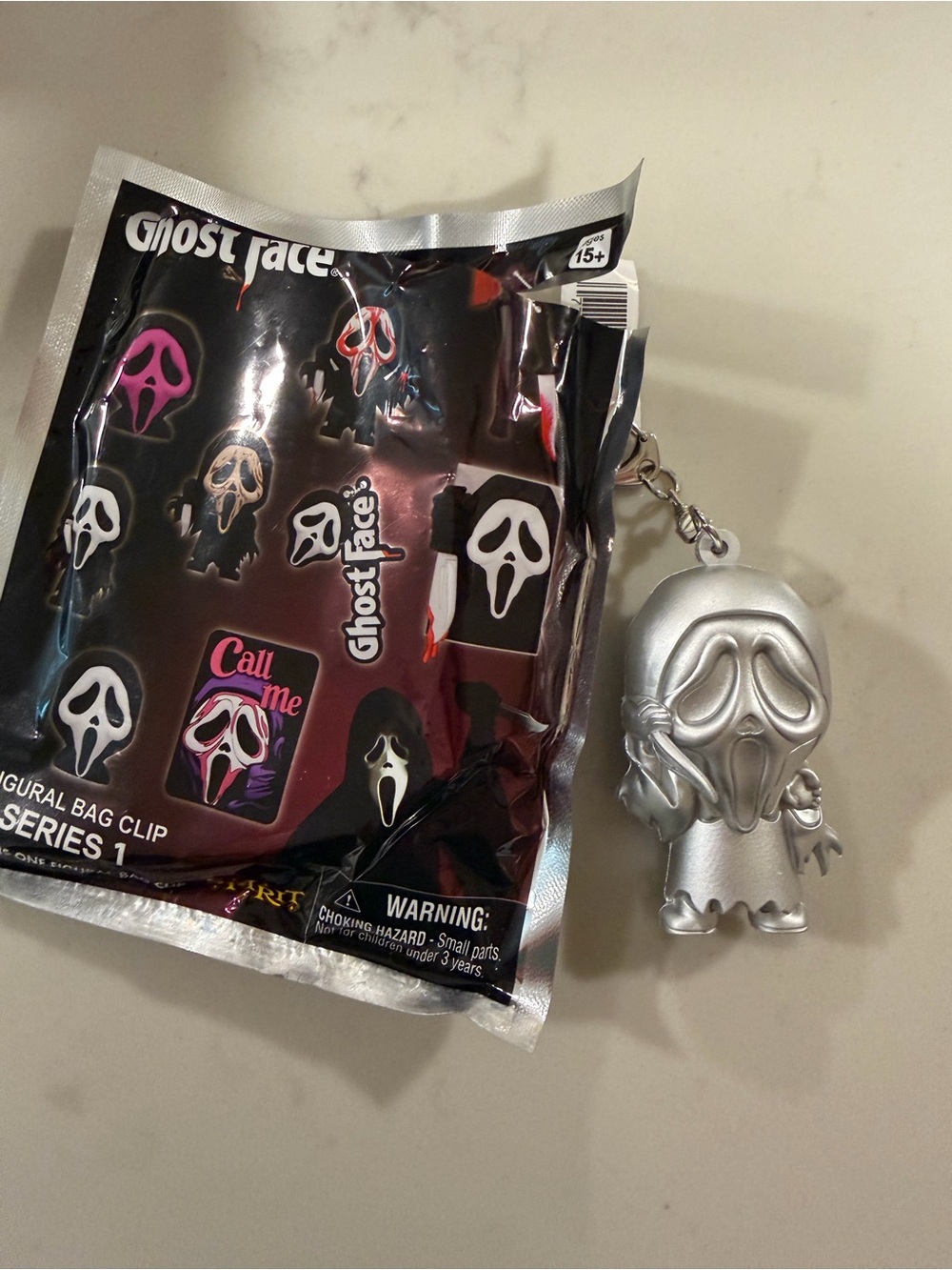 NWT Exclusive B Ghostface Bagclip